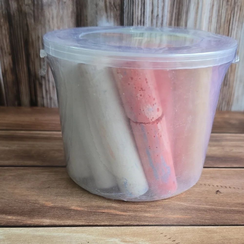 Jumbo Chalk & Bucket - Multicolor